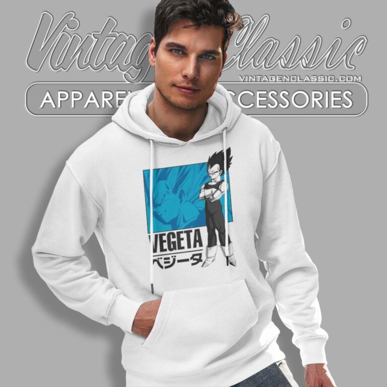 Dragon Ball Z Vegeta Character Classic Graphic Hoodie Dragon Ball Z Vegeta Character Classic Graphic Hoodie