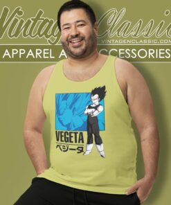 Dragon Ball Z Vegeta Character Classic Graphic Tank Top Racerback