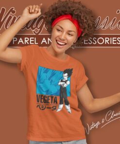 Dragon Ball Z Vegeta Character Classic Graphic Women T Shirt