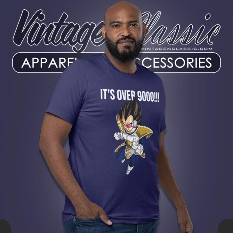 Dragon Ball Z Vegeta It S Over 9000 T Shirt Dragon Ball Z Vegeta It S Over 9000 T Shirt