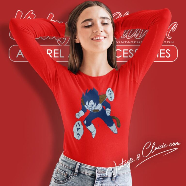 Dragon Ball Z Vegeta Long Sleeve Tee Dragon Ball Z Vegeta Long Sleeve Tee
