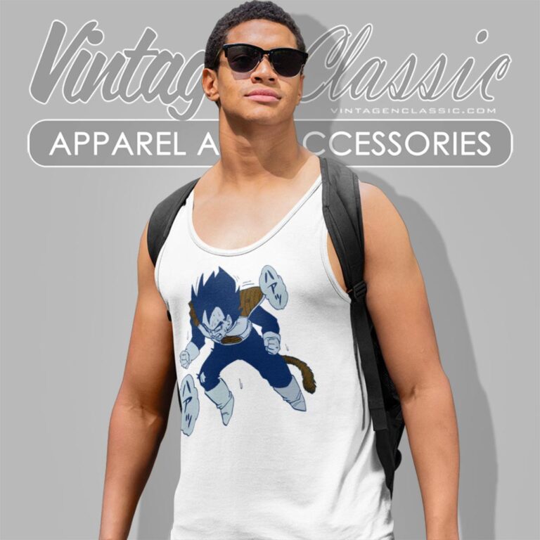 Dragon Ball Z Vegeta Tank Top Racerback Dragon Ball Z Vegeta Tank Top Racerback