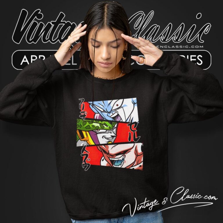 Dragon Ball Z Villains Sweatshirt Dragon Ball Z Villains Sweatshirt