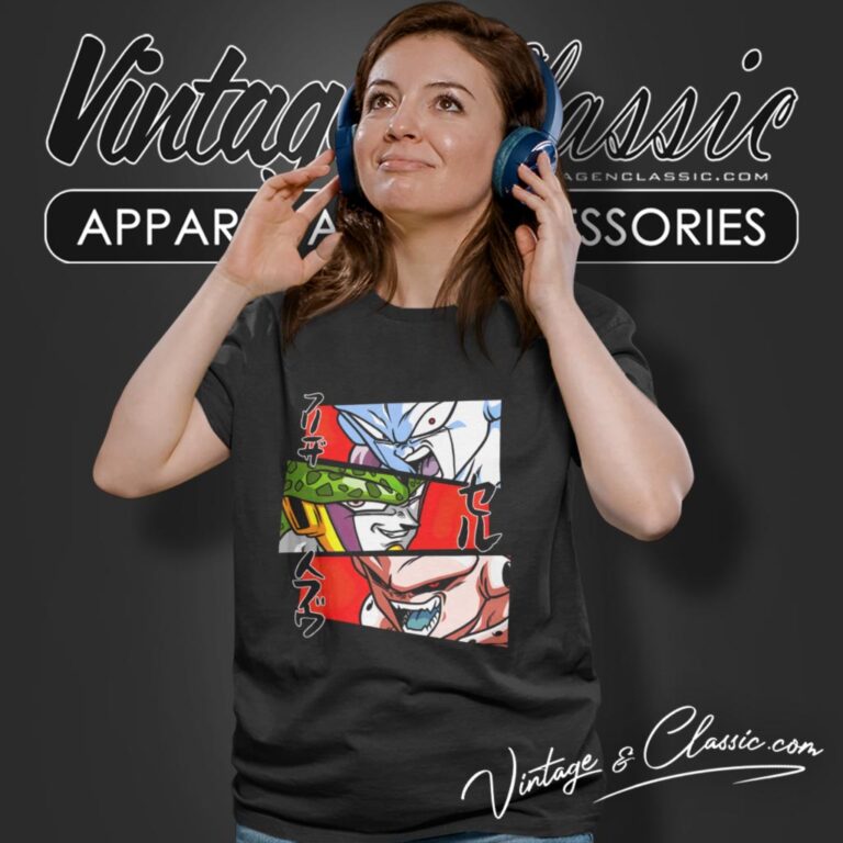 Dragon Ball Z Villains Women T Shirt Dragon Ball Z Villains Women T Shirt