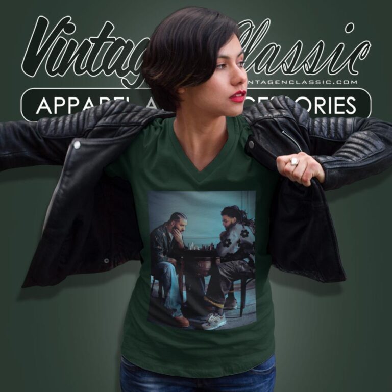 Drake And J Cole Chess Shirt Its All A Blur Tour 2024 V Neck TShirt Drake And J Cole Chess Shirt Its All A Blur Tour 2024 V Neck TShirt