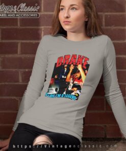Drake Im A Legend Long Sleeve Tee