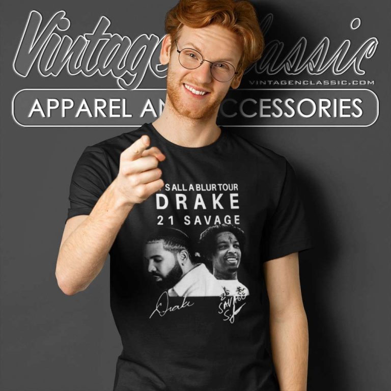 Drake Its All A Blur 2023 Shirt 21 Savage Tour Signature T Shirt Drake Its All A Blur 2023 Shirt 21 Savage Tour Signature T Shirt