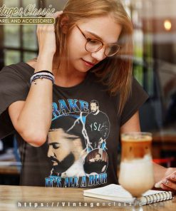 Drake Its All A Blur T Shirt Drake Is Wearing Coat Women TShirt