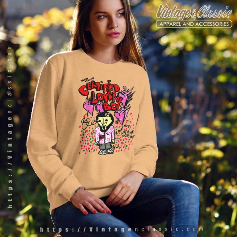 Drake Presents Certified Lover Boy Rap Off Travis Scott Vlone Sweatshirt Drake Presents Certified Lover Boy Rap Off Travis Scott Vlone Sweatshirt