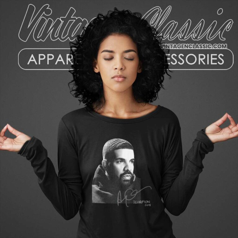 Drake Scorpion Long Sleeve Tee Drake Scorpion Long Sleeve Tee