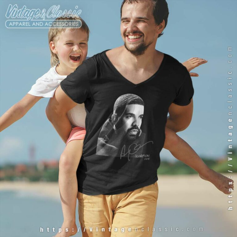 Drake Scorpion V Neck TShirt Drake Scorpion V Neck TShirt