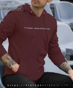 Drake Shirt Im So Drunk Drake Hoodie