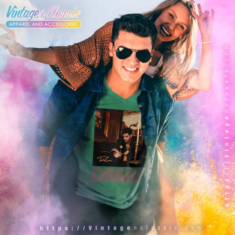 Drake Take Care Album V Neck TShirt Drake Take Care Album V Neck TShirt