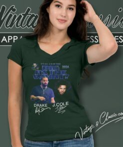 Drake Vs J Cole Its All A Blur Tour Big As The What 2024 V Neck TShirt