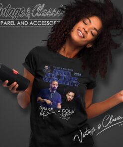 Drake Vs J Cole Its All A Blur Tour Big As The What 2024 Women T Shirt