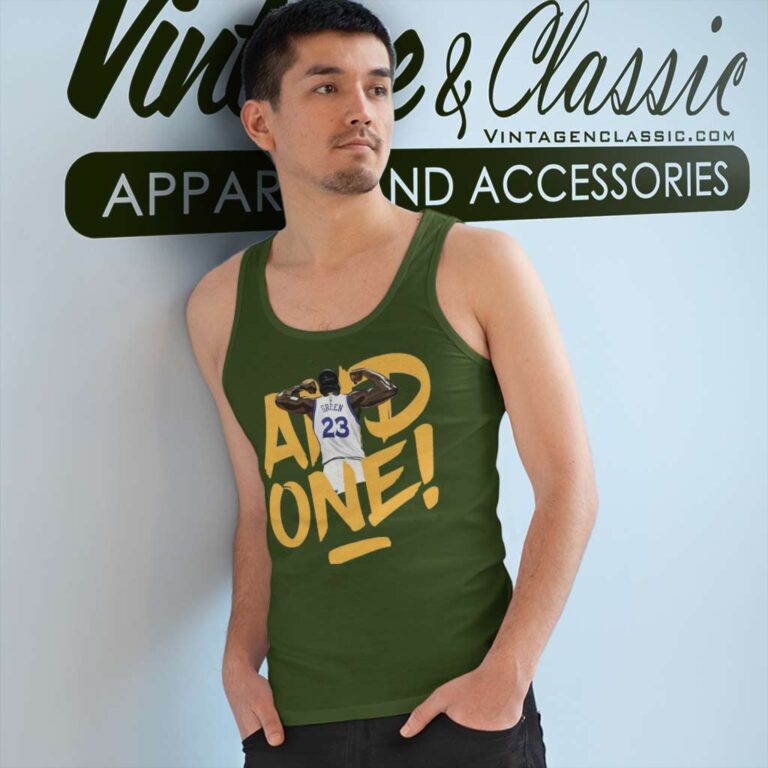 Draymond Green And One Tank Top Racerback Draymond Green And One Tank Top Racerback