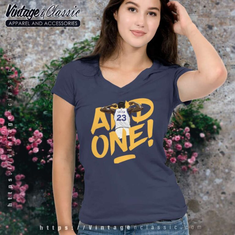 Draymond Green And One V Neck TShirt Draymond Green And One V Neck TShirt