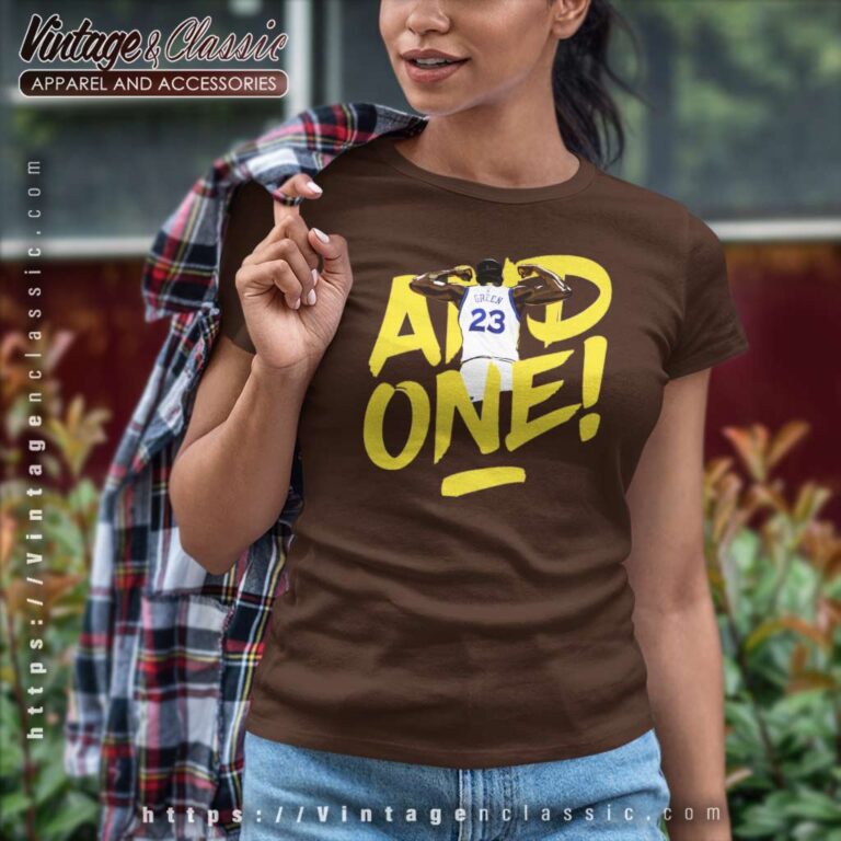 Draymond Green And One Women TShirt Draymond Green And One Women TShirt
