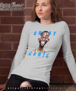 Draymond Green Draymagic Caricature Long Sleeve Tee