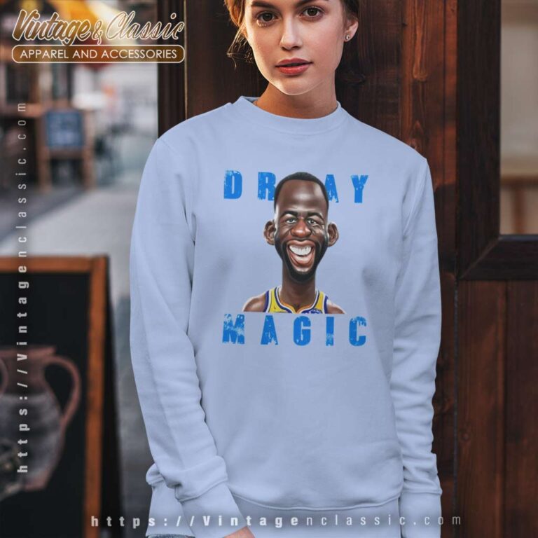 Draymond Green Draymagic Caricature Sweatshirt Draymond Green Draymagic Caricature Sweatshirt