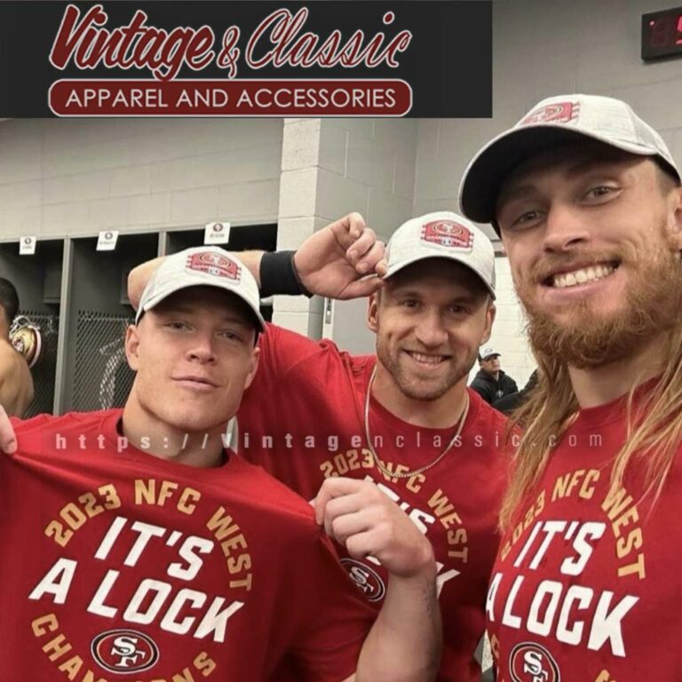 Dre Greenlaw 49ers Nfc West Its A Lock Champions 2023 Standard Tshirt Dre Greenlaw 49ers Nfc West Its A Lock Champions 2023 Standard Tshirt