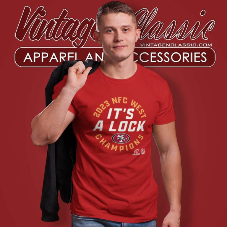 Dre Greenlaw 49ers Nfc West Its A Lock Champions 2023 T Shirt Dre Greenlaw 49ers Nfc West Its A Lock Champions 2023 T Shirt