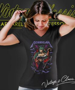 Dream Demon Shirt Morrigan Game V Neck TShirt