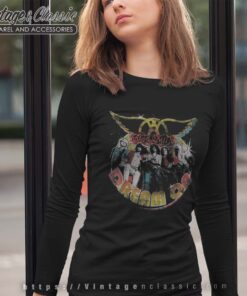Dream On Portrait Aerosmith Shirt Longsleeves T shirt