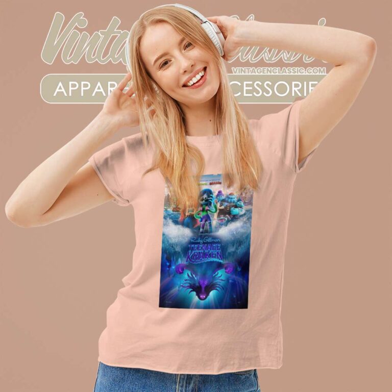 Dreamworks Ruby Gillman Teenage Kraken Women TShirt Dreamworks Ruby Gillman Teenage Kraken Women TShirt