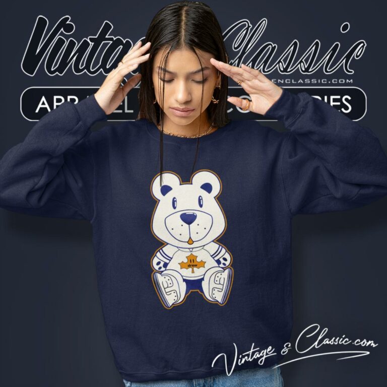 Drew House Teddy Bear X Toronto Maple Leafs Sweatshirt Drew House Teddy Bear X Toronto Maple Leafs Sweatshirt