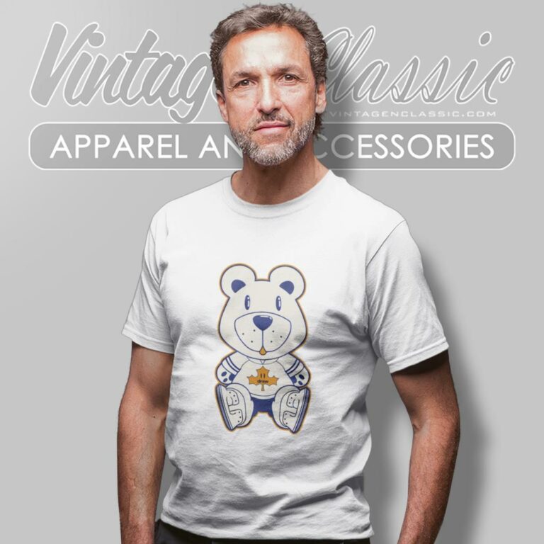 Drew House Teddy Bear X Toronto Maple Leafs T Shirt Drew House Teddy Bear X Toronto Maple Leafs T Shirt