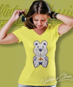 Drew House Teddy Bear X Toronto Maple Leafs V Neck TShirt