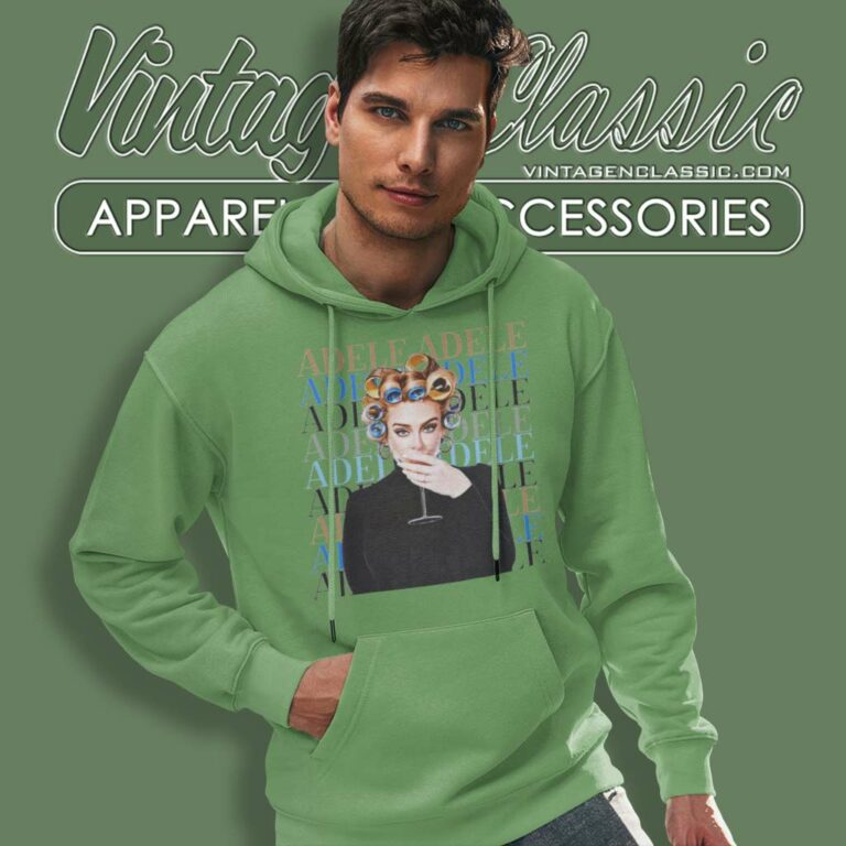 Drink Nights With Adele Graphic Hoodie Drink Nights With Adele Graphic Hoodie