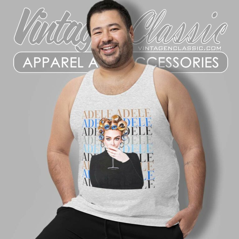 Drink Nights With Adele Graphic Tank Top Racerback Drink Nights With Adele Graphic Tank Top Racerback