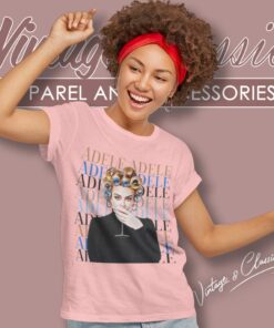 Drink Nights With Adele Graphic Women TShirt