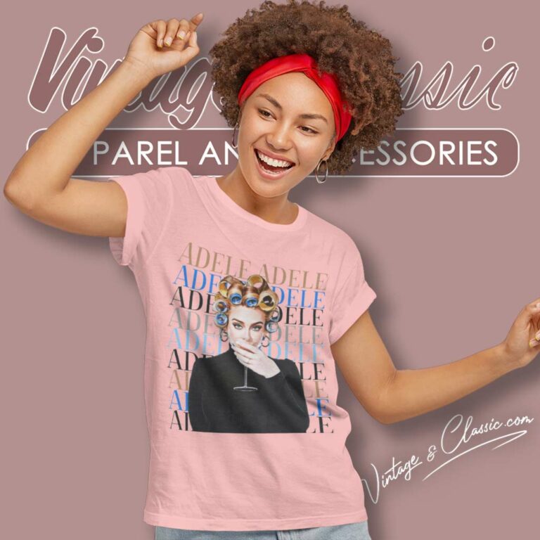 Drink Nights With Adele Graphic Women TShirt Drink Nights With Adele Graphic Women TShirt