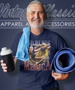 Druski God Bless America V Neck TShirt