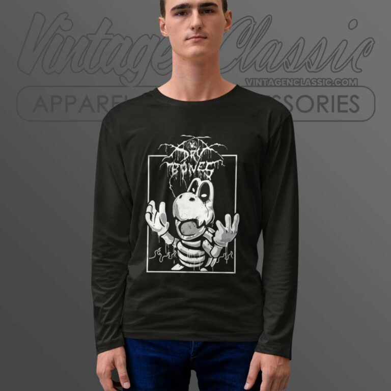 Dry Bones Undead Troopa Game Longsleeve Dry Bones Undead Troopa Game Longsleeve