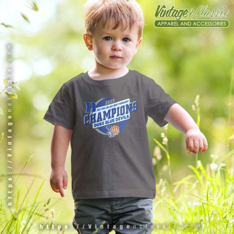 Duke ACC 2023 Champs Net Tshirt Kid Duke ACC 2023 Champs Net Tshirt Kid