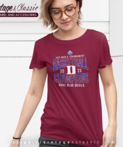 Duke Blue Devils championship 2023 Tshirt Women