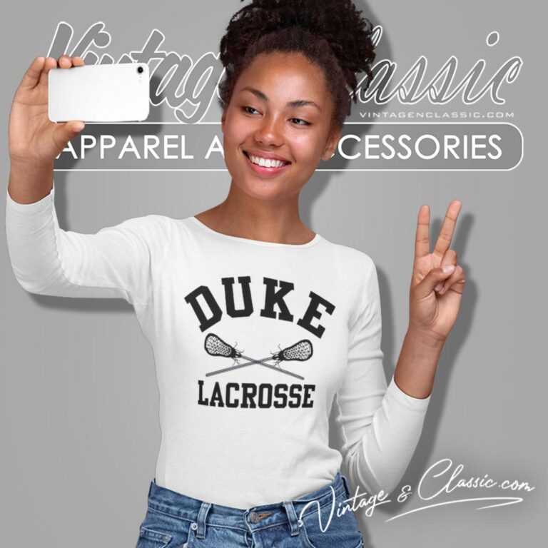 Duke Lacrosse Duke University Long Sleeve Tee Duke Lacrosse Duke University Long Sleeve Tee