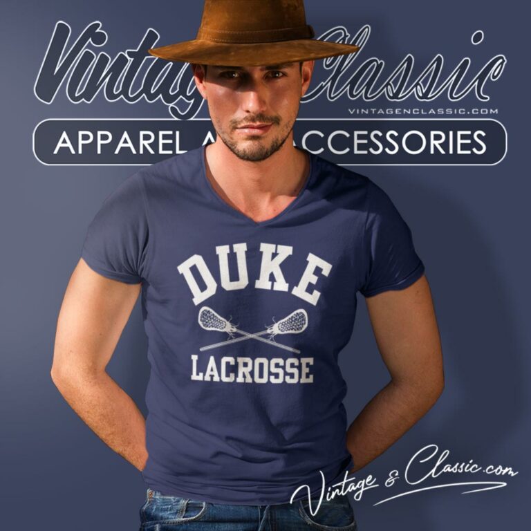 Duke Lacrosse Duke University V Neck TShirt Duke Lacrosse Duke University V Neck TShirt