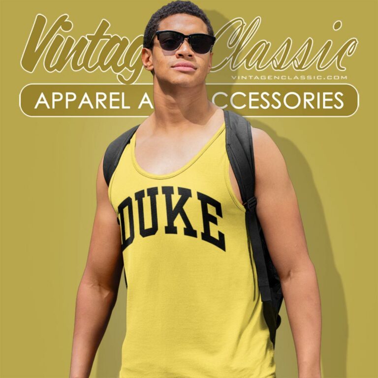 Duke University Big Logo Tank Top Racerback Duke University Big Logo Tank Top Racerback