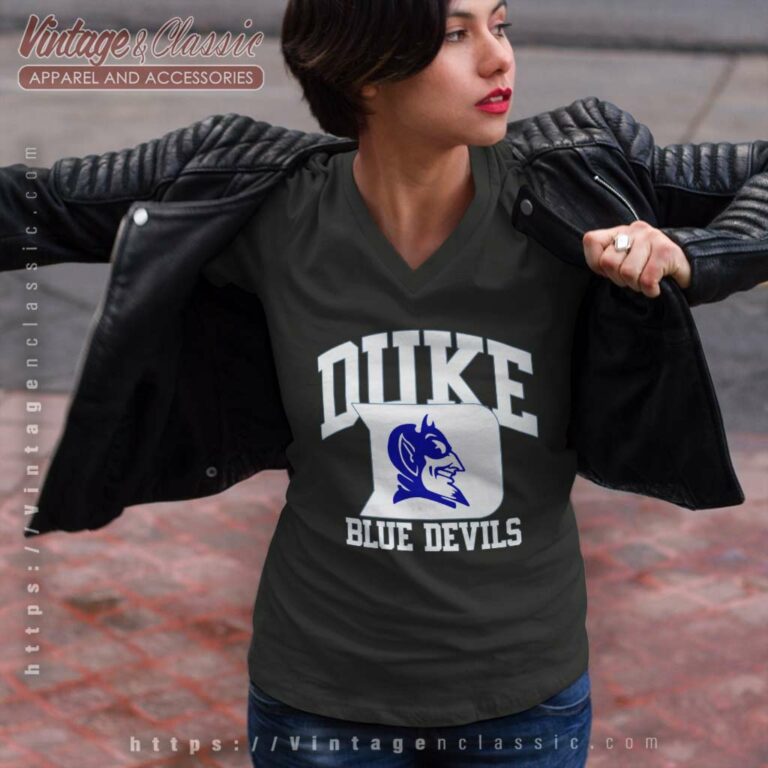 Duke University Blue Devils V Neck TShirt Duke University Blue Devils V Neck TShirt