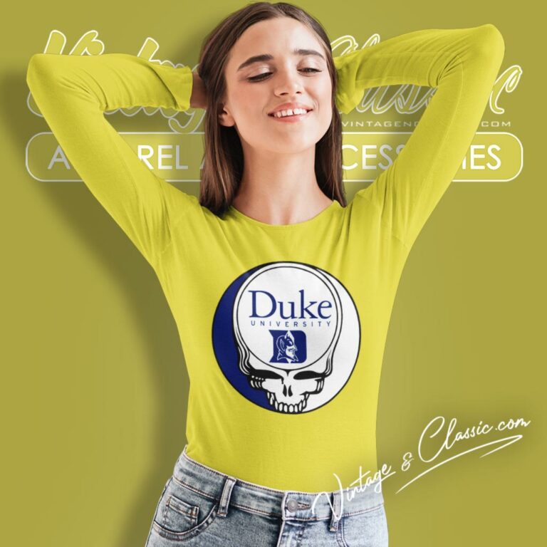 Duke University Grateful Dead Steal Your Face Long Sleeve Tee Duke University Grateful Dead Steal Your Face Long Sleeve Tee