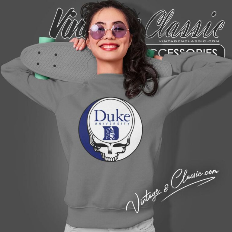 Duke University Grateful Dead Steal Your Face Sweatshirt Duke University Grateful Dead Steal Your Face Sweatshirt