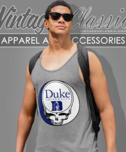 Duke University Grateful Dead Steal Your Face Tank Top Racerback