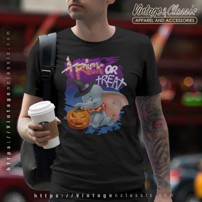 Dumbo Treat Or Trick Disney Halloween T Shirt Dumbo Treat Or Trick Disney Halloween T Shirt