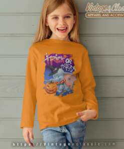Dumbo Treat Or Trick Disney Halloween kids Longsleeves