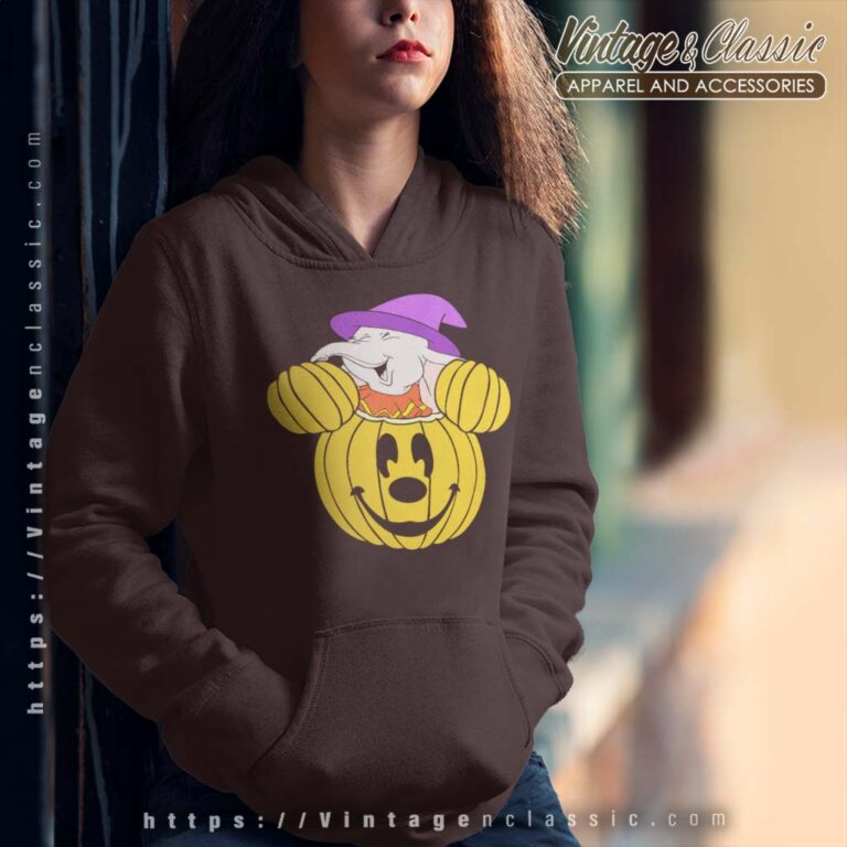 Dumbo Witch Halloween Pumpkin Shirt Hoodie Dumbo Witch Halloween Pumpkin Shirt Hoodie